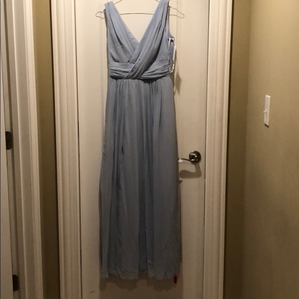 Dessy Collection Blue Dress